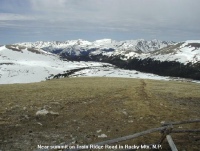 Near summit