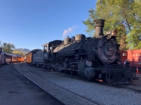 One of the Durango & Silverton trains.